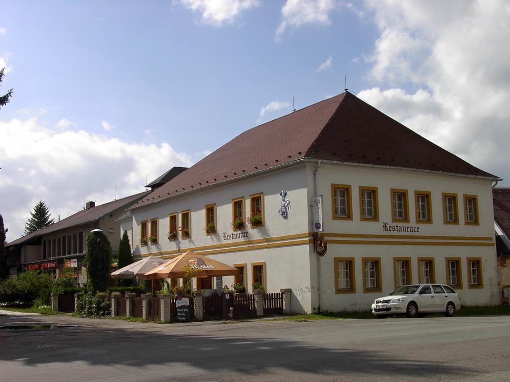 Hotel Pension A Restaurace Rudolec Český Rudolec Esterno foto
